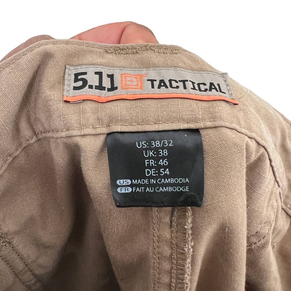 5.11 Tactical Tan Cargo Pant - Picture 3 of 4